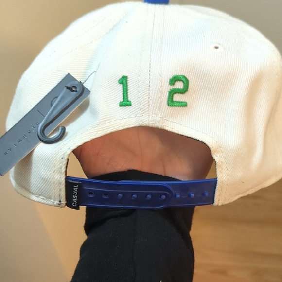 Blue and White Baseball Cap - Picture 4 of 4